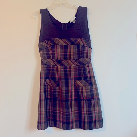 Bianca Nygard plaid jumper. Size 8P. - Picture 1 of 3